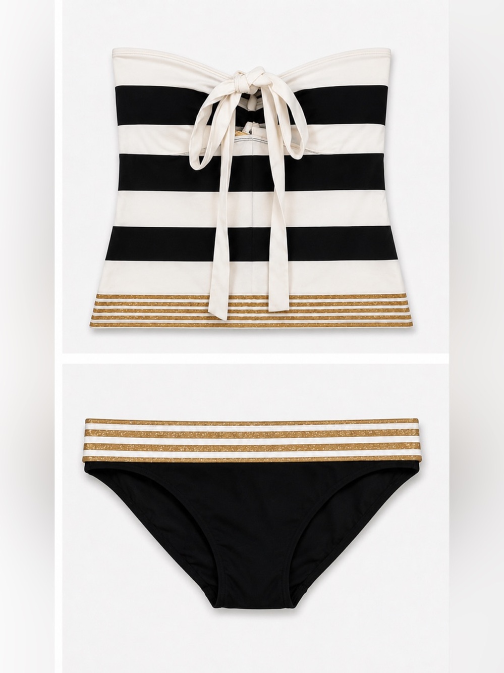 LRL Nautical Tankini Striped Swim Quiet Luxury Yacht Club 8 Old Money Preppy